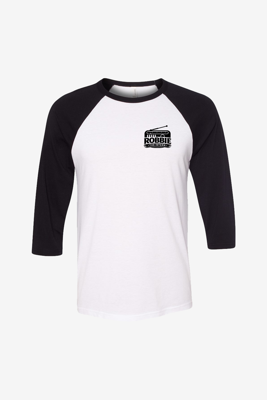 Robbie the Intern - Unisex Three-Quarter Sleeve Baseball Tee