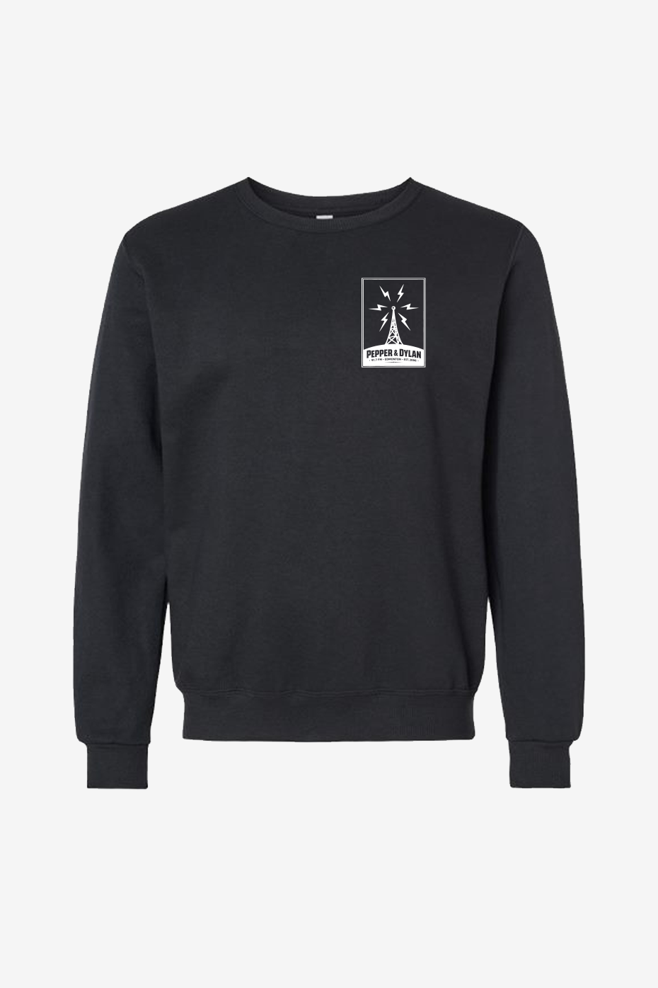 Pepper & Dylan Radio Tower - Premium Blend Ring-Spun Crewneck