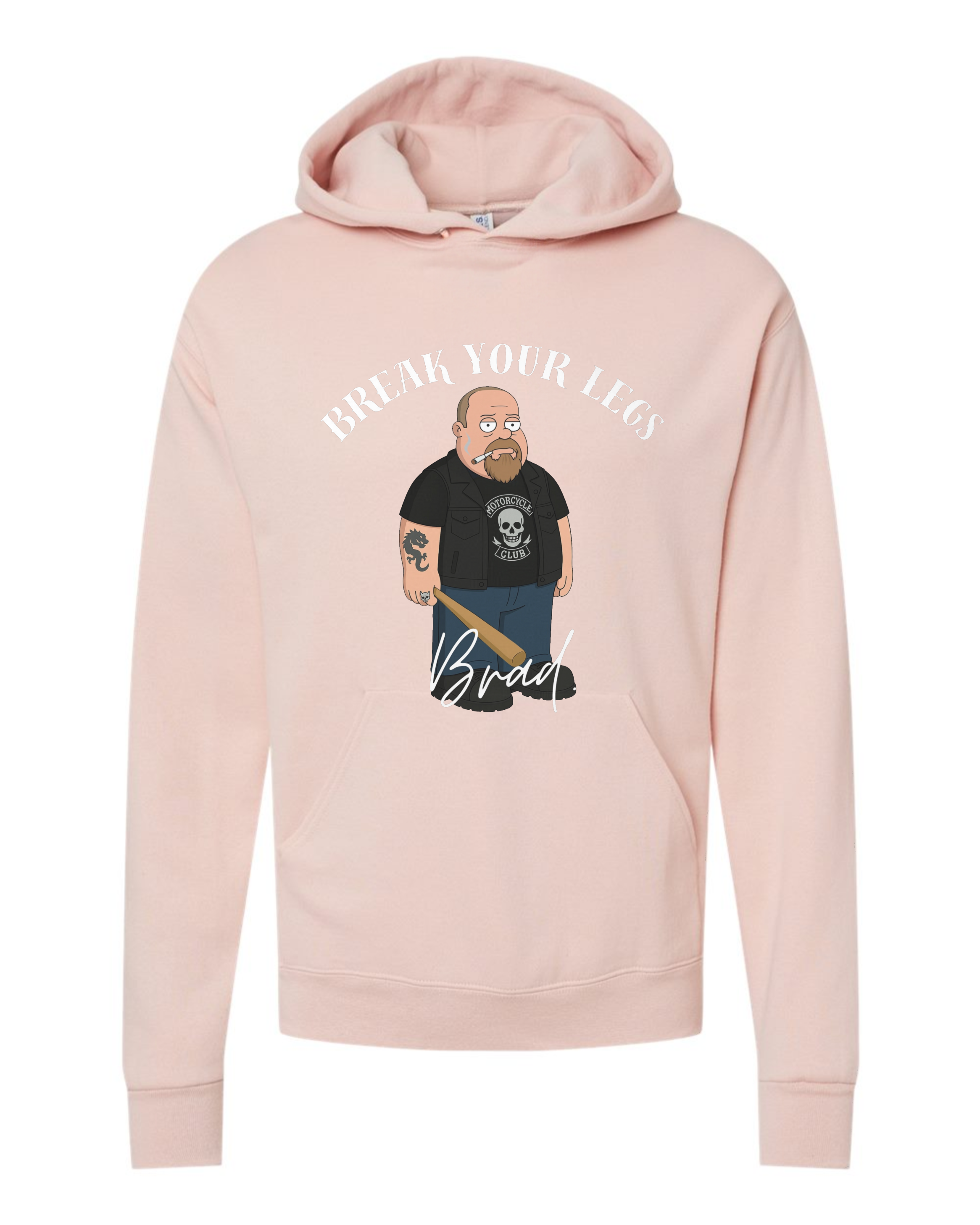 Classic Unisex Hoodie - Break Your Legs Brad