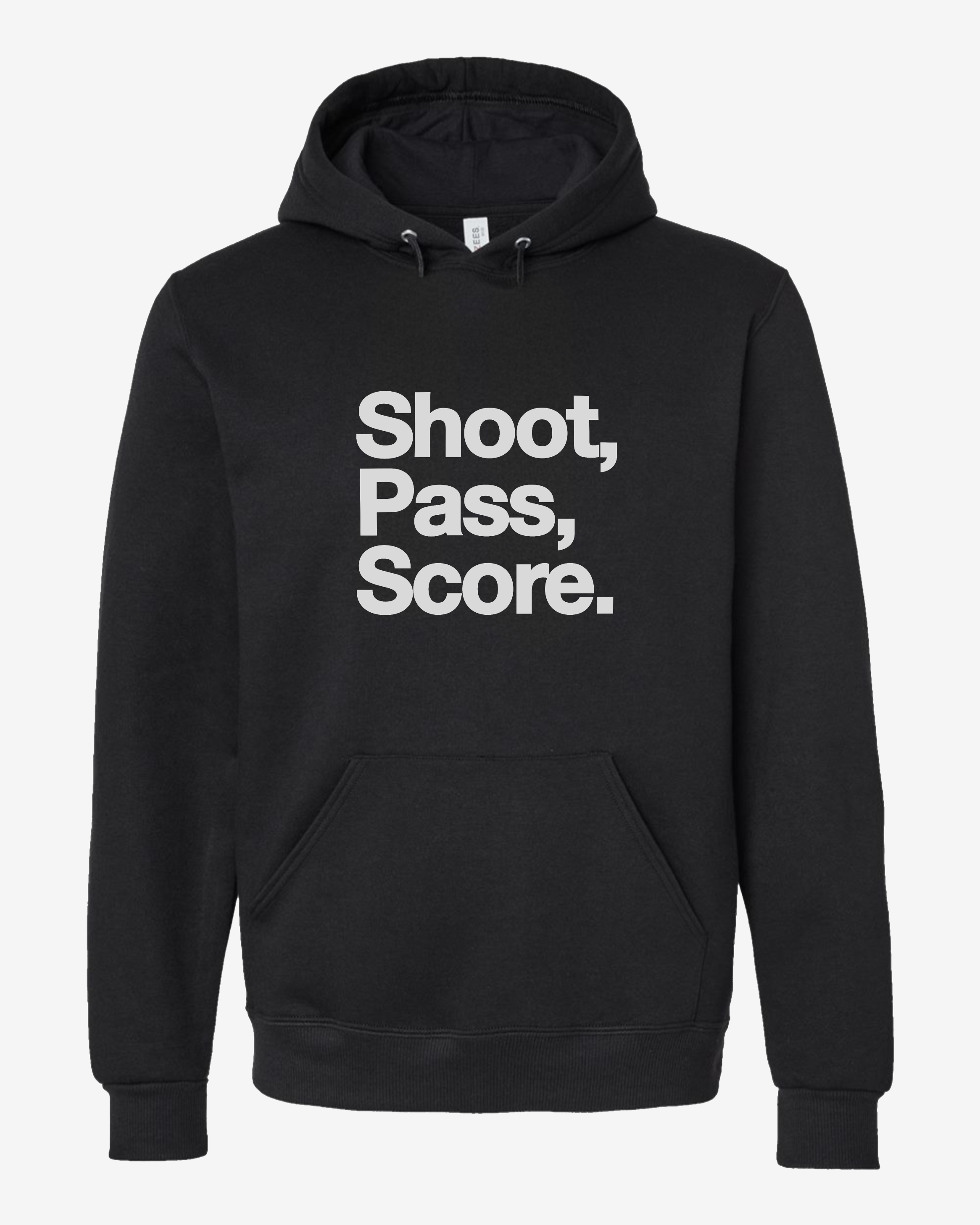 Premium Blend Unisex Hoodie - Shoot, Pass, Score