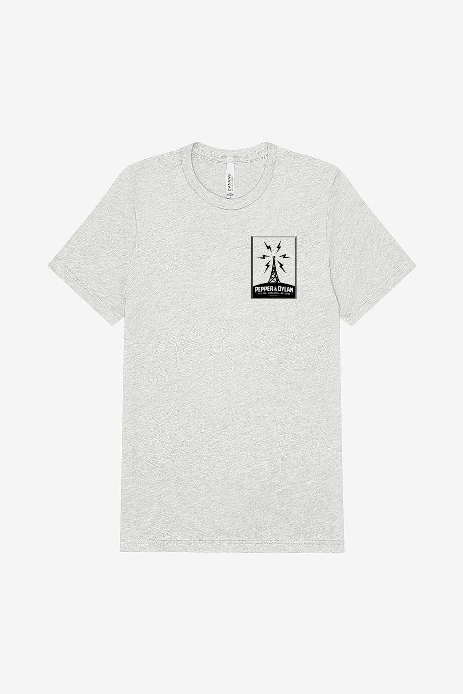 Pepper & Dylan Radio Tower - Unisex Tri-blend Tee