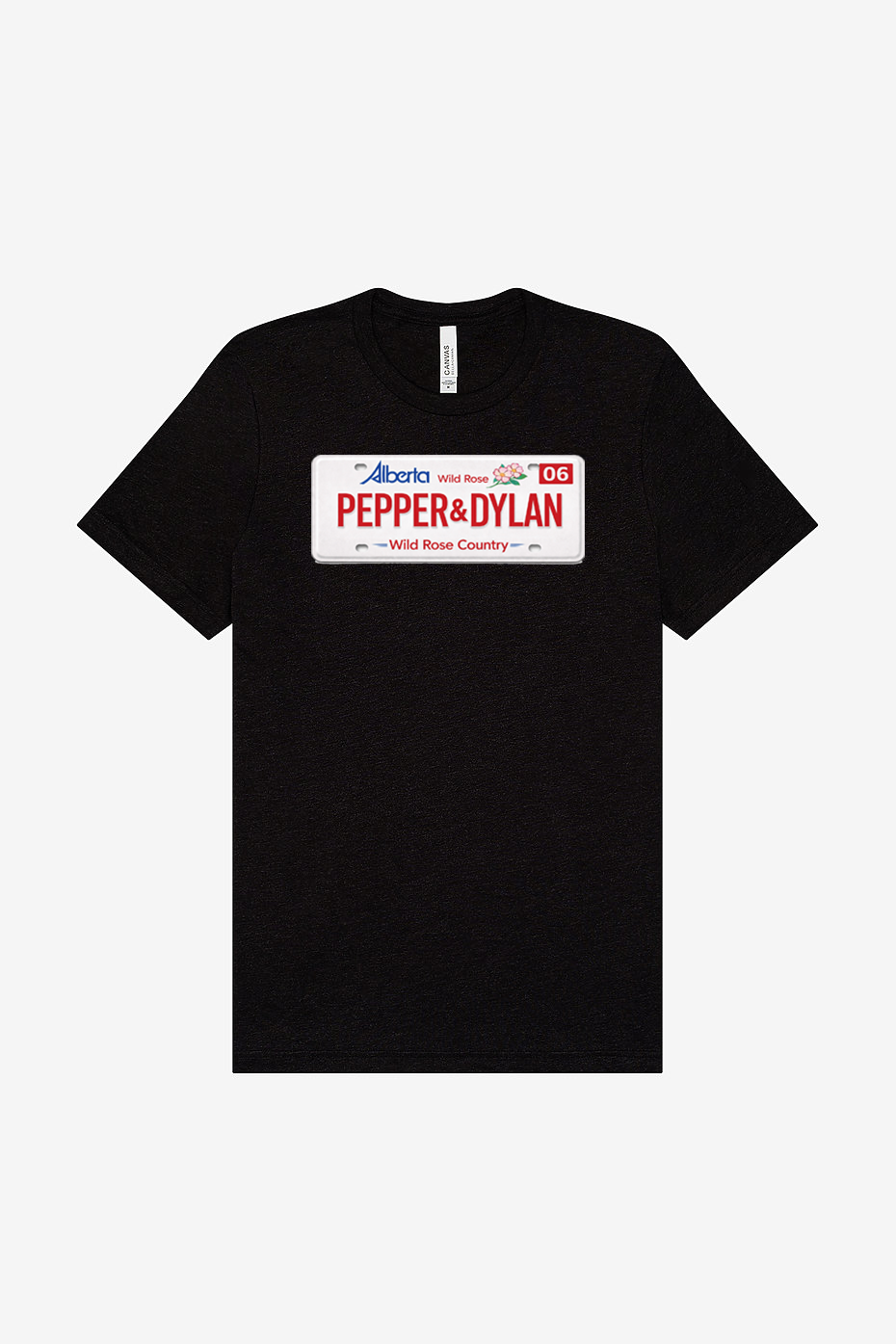 The P&D Plate - Unisex Tri-blend Tee