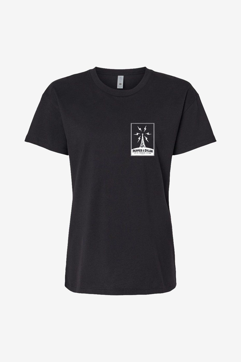 Pepper & Dylan Radio Tower - Women’s Crewneck Tee