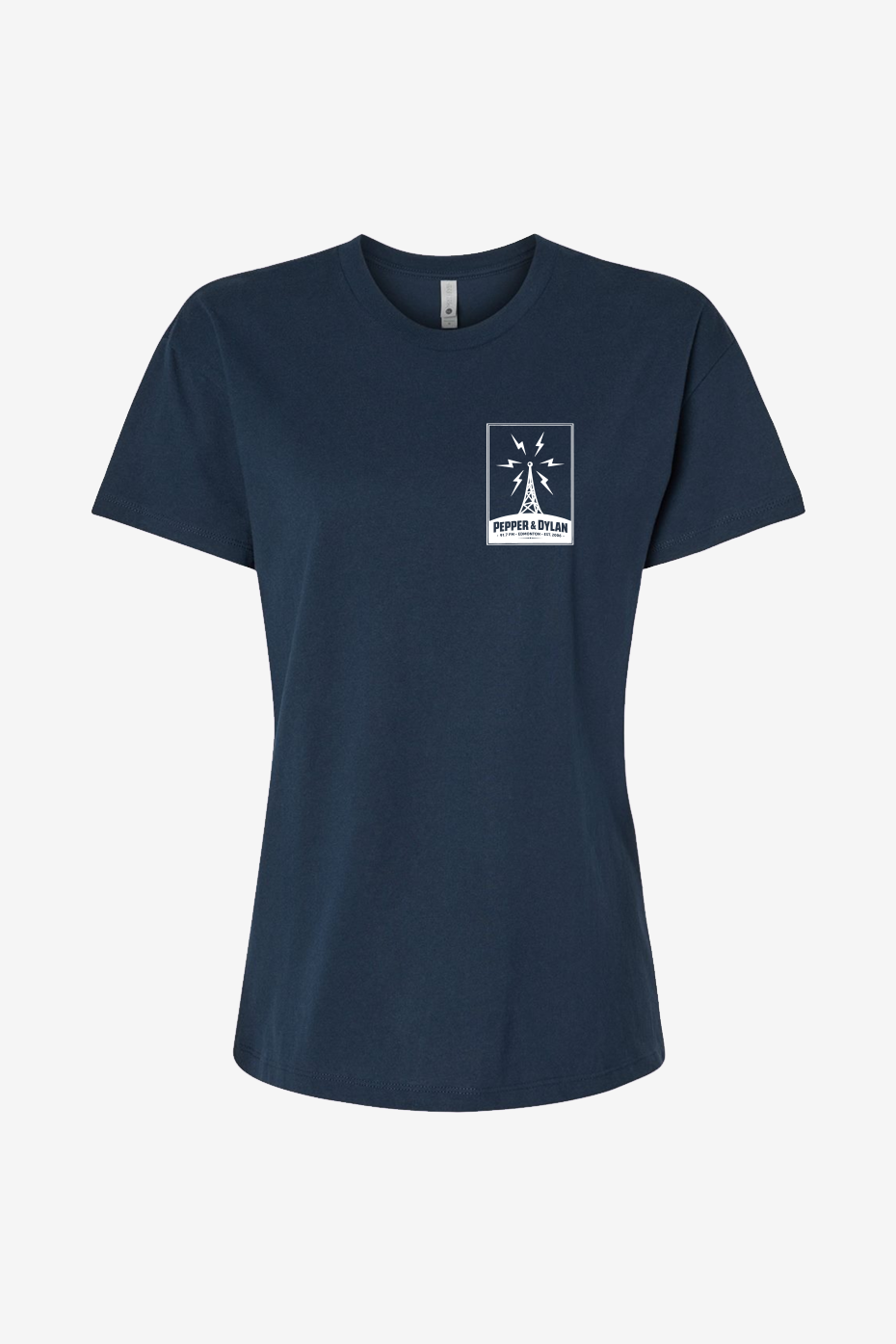 Pepper & Dylan Radio Tower - Women’s Crewneck Tee