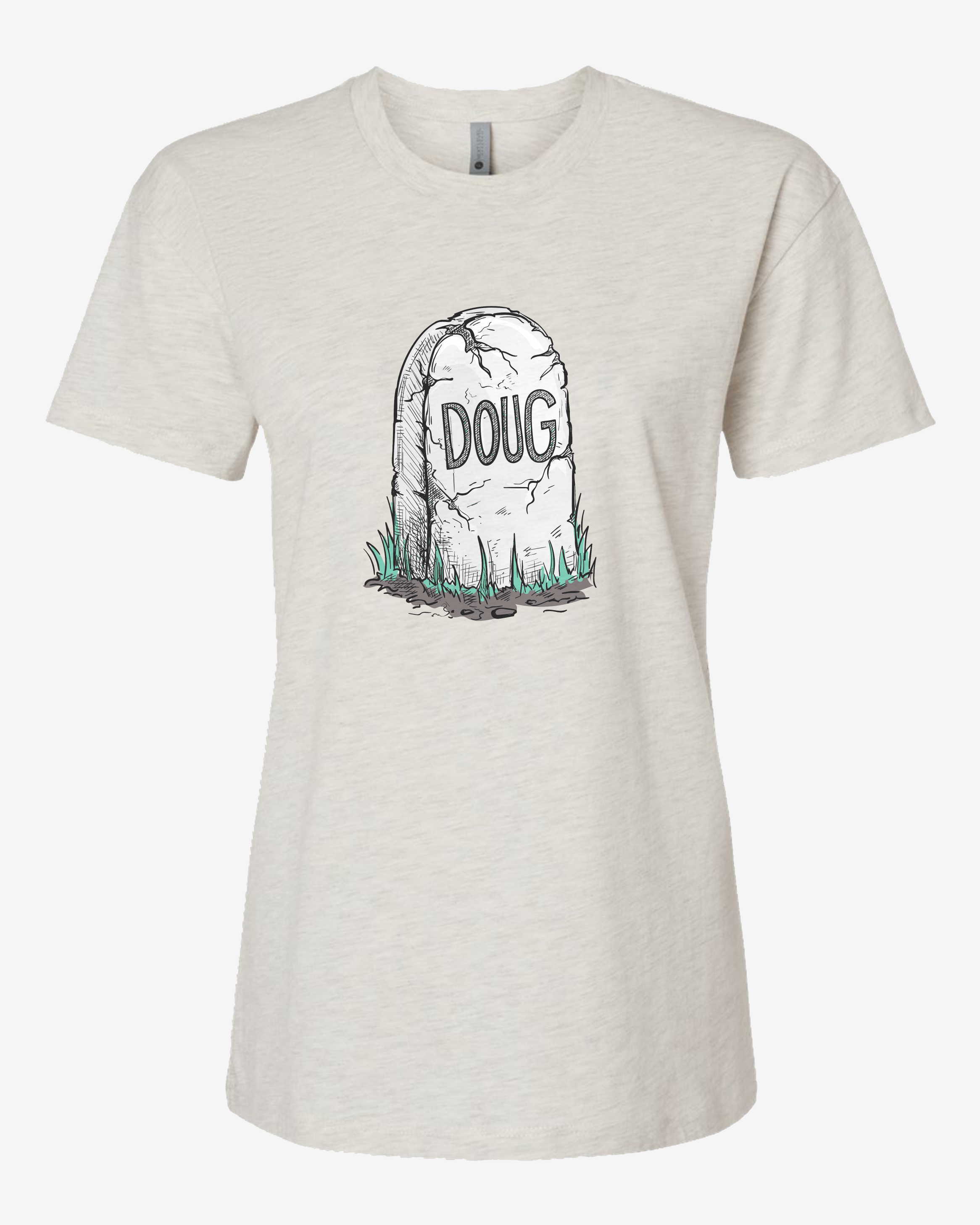 Women’s Crewneck Tee - Doug is Dead
