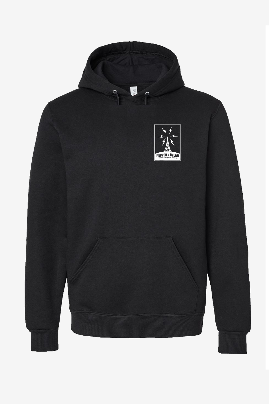 Pepper & Dylan Radio Tower - Premium Blend Unisex Hoodie