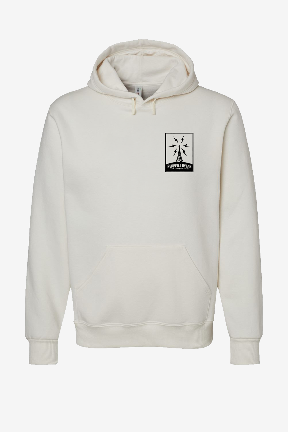 Pepper & Dylan Radio Tower - Premium Blend Unisex Hoodie