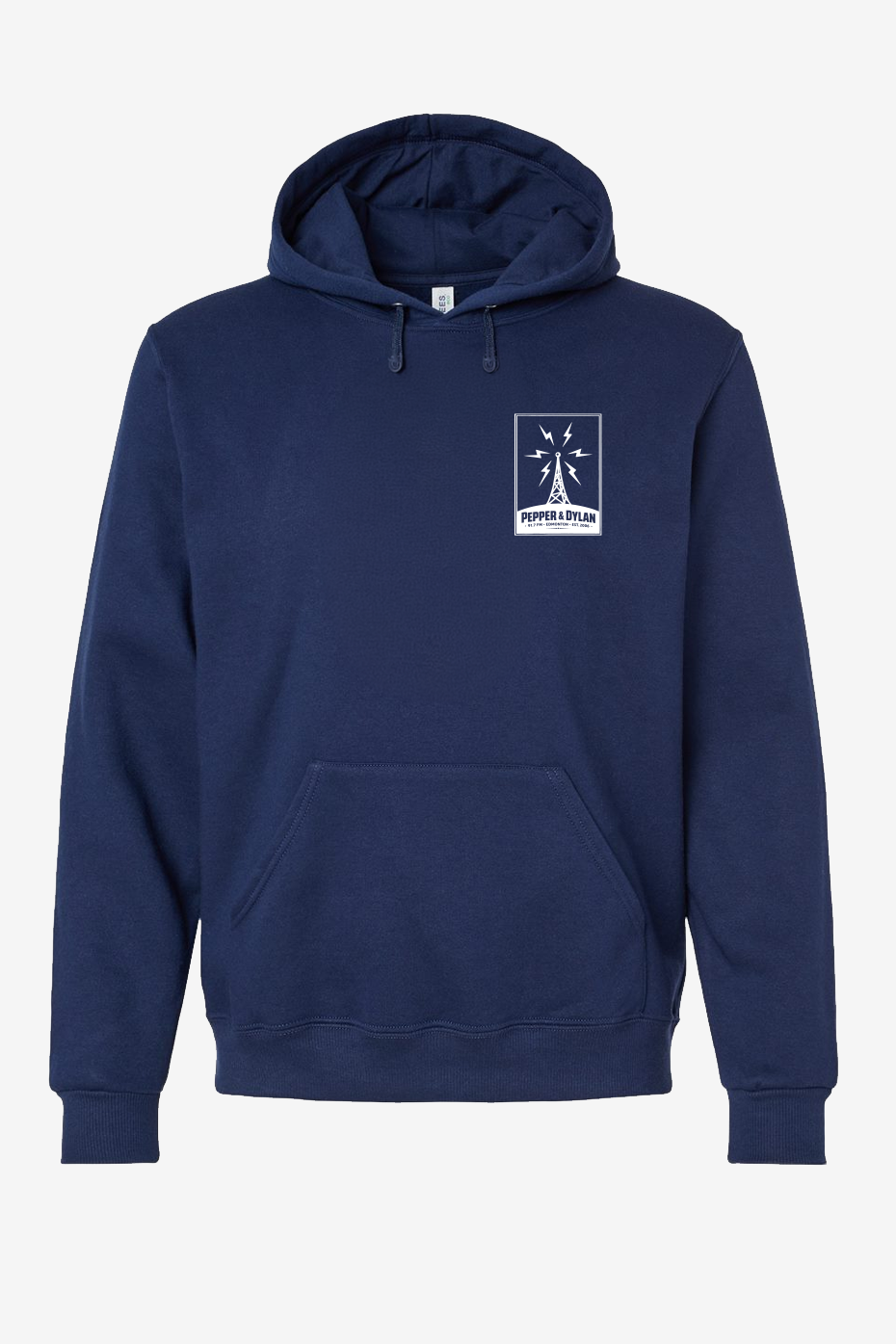 Pepper & Dylan Radio Tower - Premium Blend Unisex Hoodie