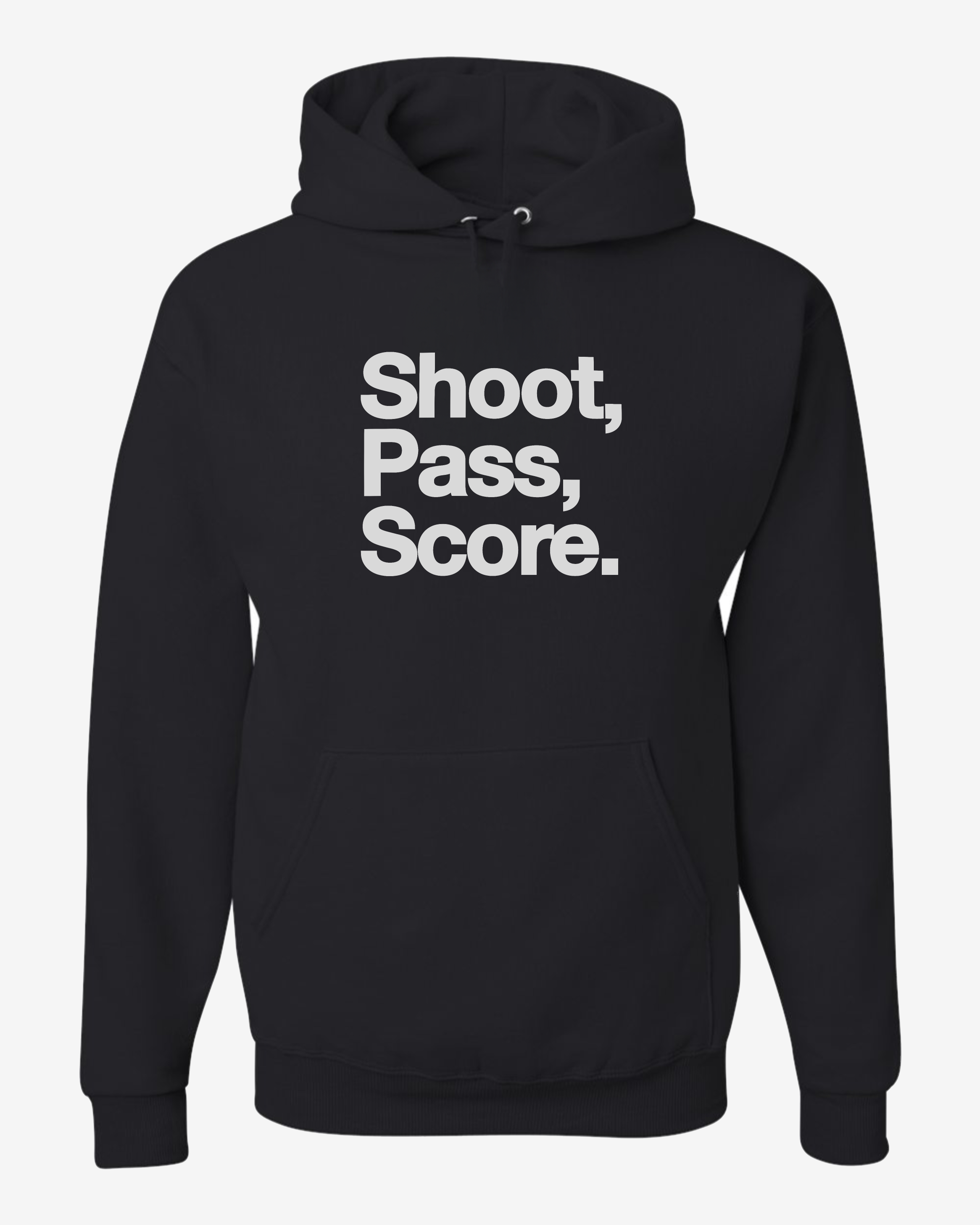 Classic Unisex Hoodie - Shoot, Pass, Score