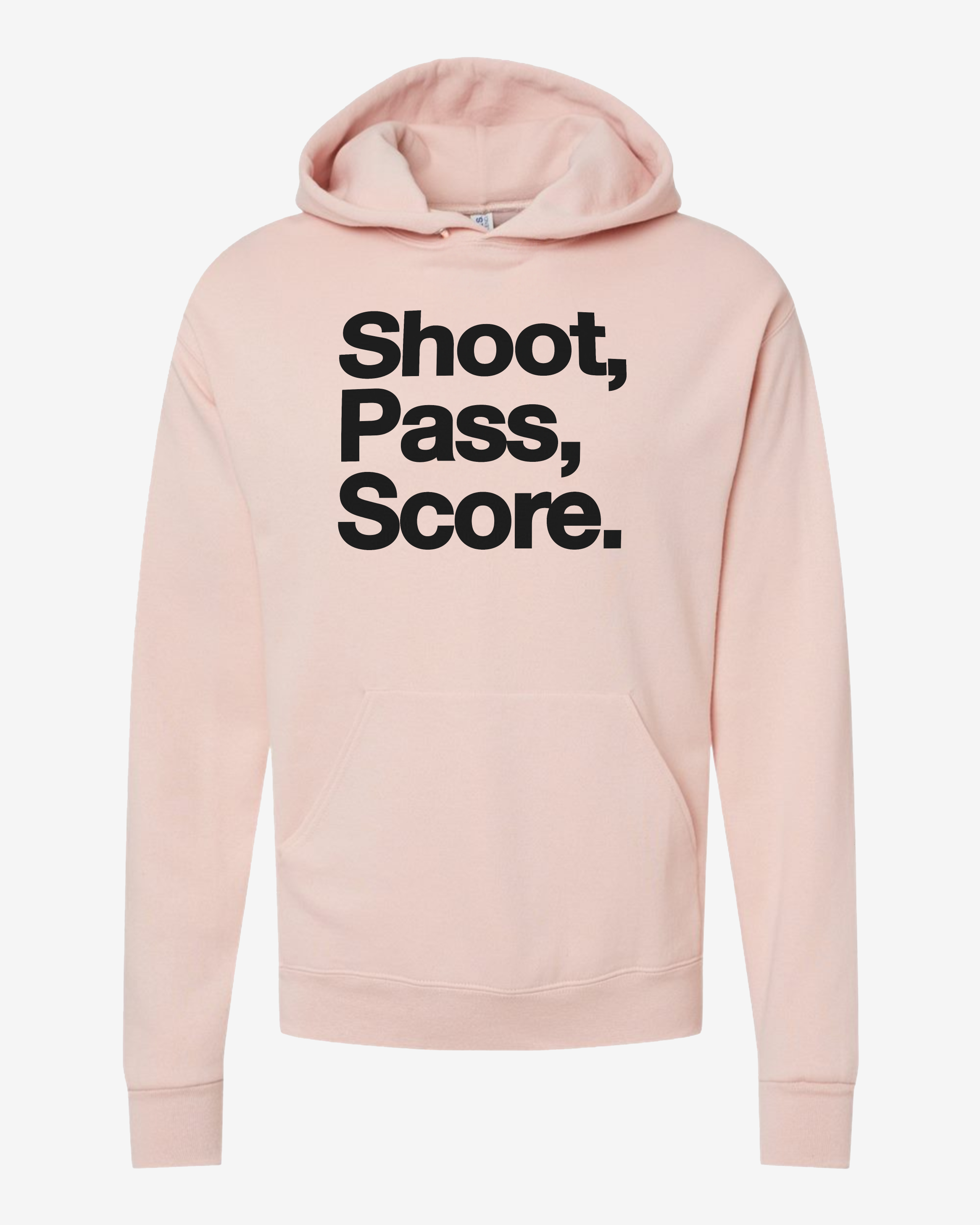 Classic Unisex Hoodie - Shoot, Pass, Score